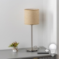 Brilagi - Lampada da tavolo LED NUBILA 1xE27/60W/230V marrone chiaro