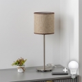 Brilagi - Lampada da tavolo LED NUBILA 1xE27/60W/230V marrone