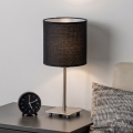 Brilagi - Lampada da tavolo LED NUBILA 1xE27/60W/230V nera