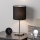Brilagi - Lampada da tavolo LED NUBILA 1xE27/60W/230V nera