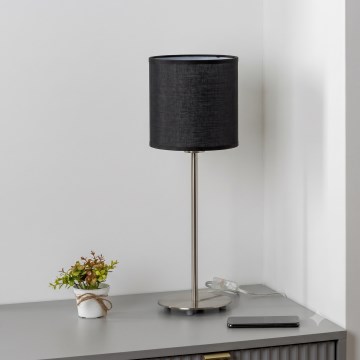 Brilagi - Lampada da tavolo LED NUBILA 1xE27/60W/230V nero
