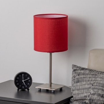 Brilagi - Lampada da tavolo LED NUBILA 1xE27/60W/230V rossa