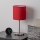 Brilagi - Lampada da tavolo LED NUBILA 1xE27/60W/230V rossa