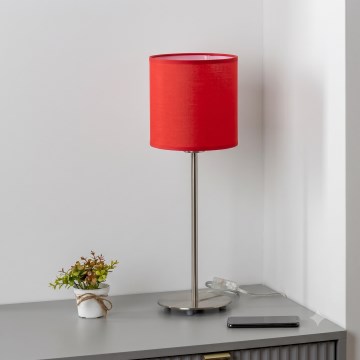 Brilagi - Lampada da tavolo LED NUBILA 1xE27/60W/230V rossa