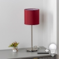Brilagi - Lampada da tavolo LED NUBILA 1xE27/60W/230V rosso pompeiano
