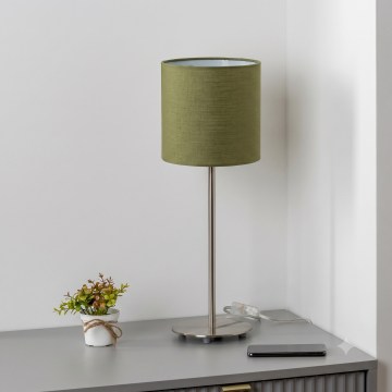 Brilagi - Lampada da tavolo LED NUBILA 1xE27/60W/230V verde