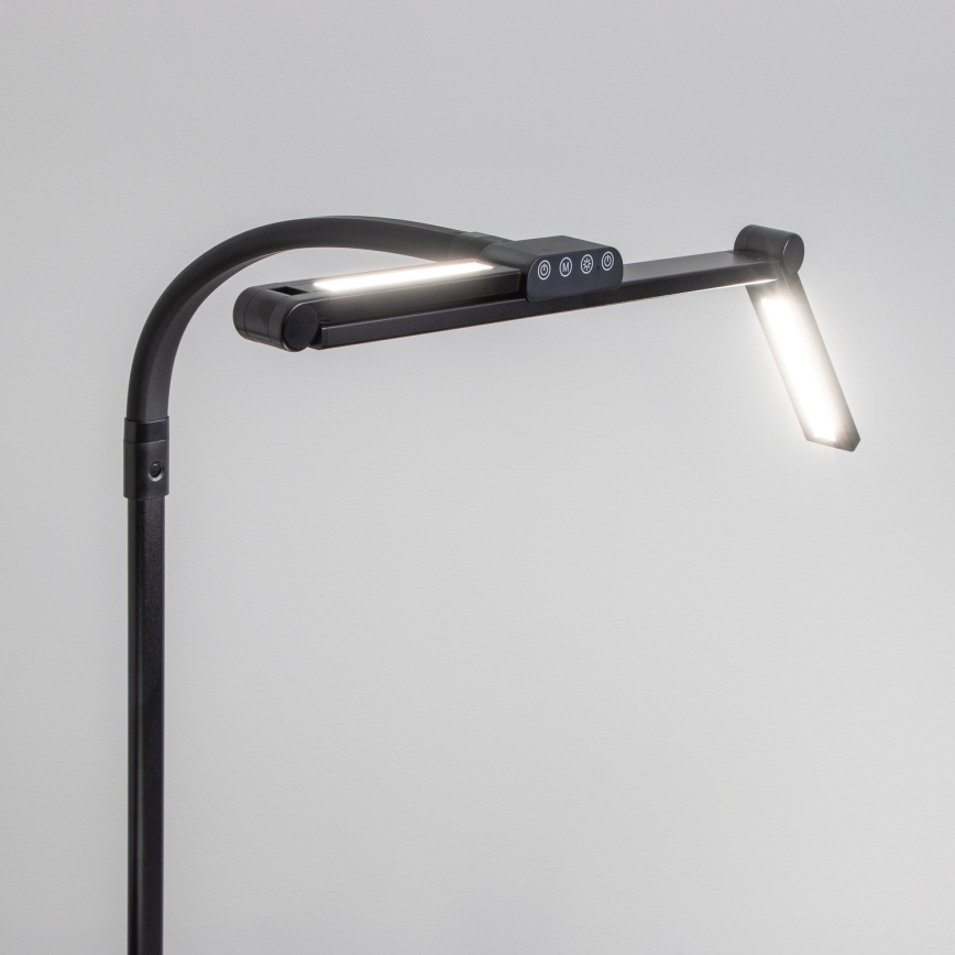 Brilagi - Lampada da tavolo LED dimmerabile a sfioramento con clip VARIO LED/24W/230V 3000-6500K CRI 92 nero