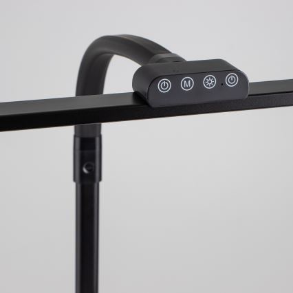 Brilagi - Lampada da tavolo LED dimmerabile a sfioramento con clip VARIO LED/24W/230V 3000-6500K CRI 92 nero