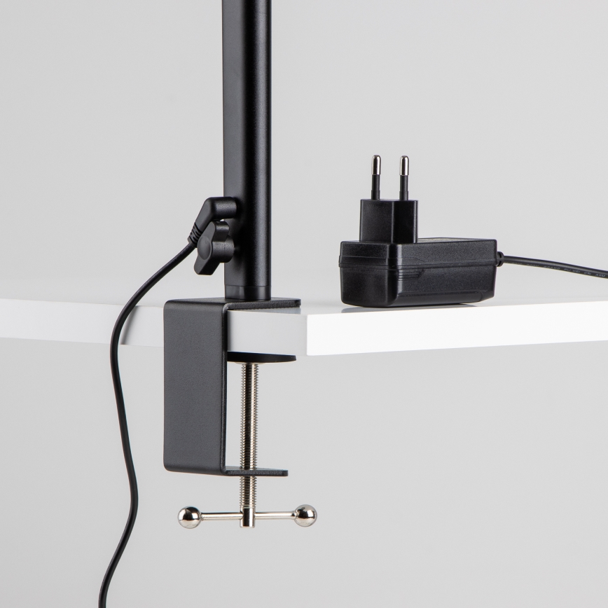 Brilagi - Lampada da tavolo LED dimmerabile a sfioramento con clip VARIO LED/24W/230V 3000-6500K CRI 92 nero