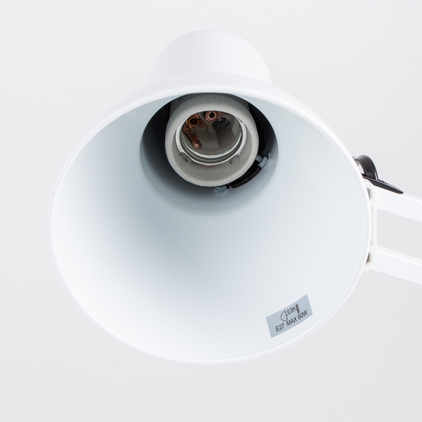 Brilagi - Lampada da tavolo LED ROMERO 1xE27/10W/230V bianca