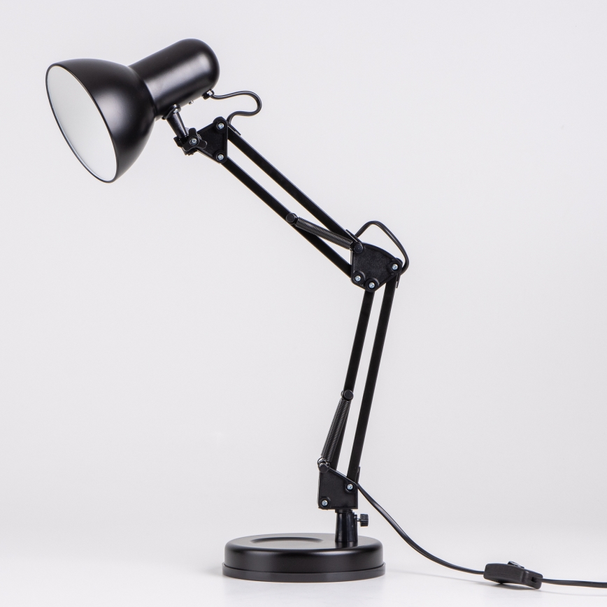 Brilagi - Lampada da tavolo LED ROMERO 1xE27/10W/230V nera