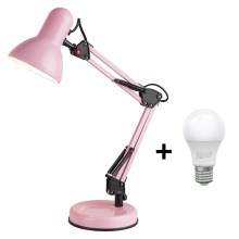 Brilagi - Lampada da tavolo LED ROMERO 1xE27/10W/230V rosa