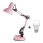 Brilagi - Lampada da tavolo LED ROMERO 1xE27/10W/230V rosa