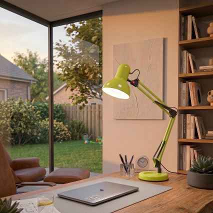 Brilagi - Lampada da tavolo LED ROMERO 1xE27/10W/230V verde