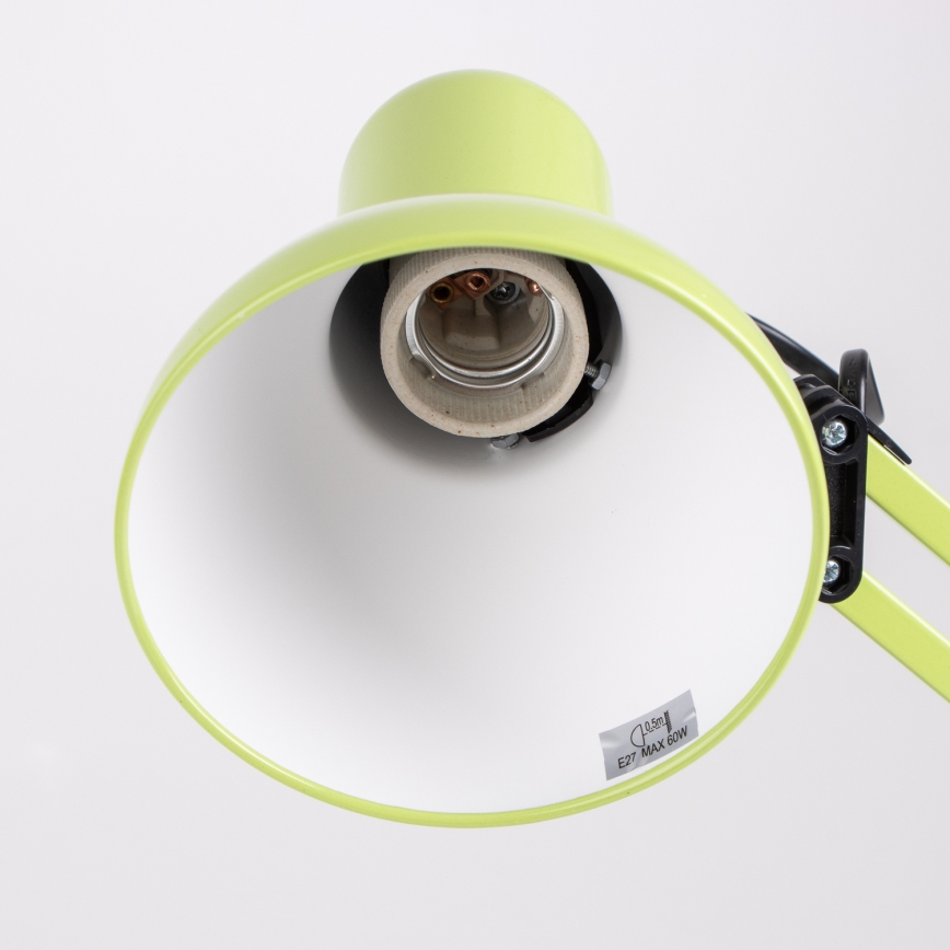 Brilagi - Lampada da tavolo LED ROMERO 1xE27/10W/230V verde