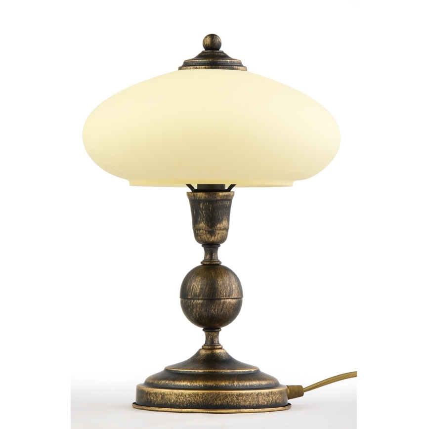 Brilagi - Lampada da tavolo MOLLERO 1xE14/11W/230V bronzo/patina