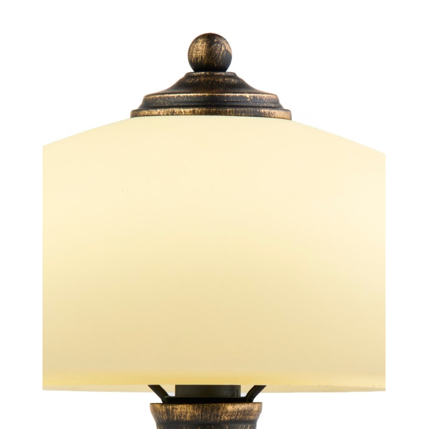 Brilagi - Lampada da tavolo MOLLERO 1xE14/11W/230V bronzo/patina