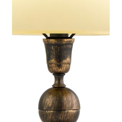Brilagi - Lampada da tavolo MOLLERO 1xE14/11W/230V bronzo/patina