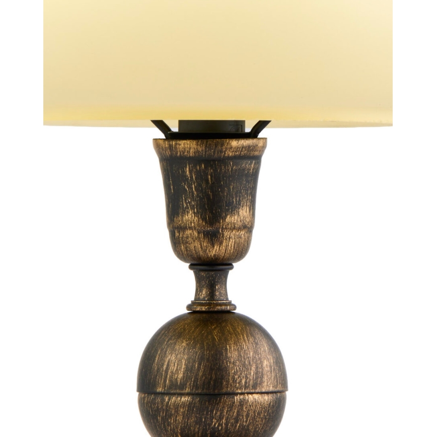 Brilagi - Lampada da tavolo MOLLERO 1xE14/11W/230V bronzo/patina