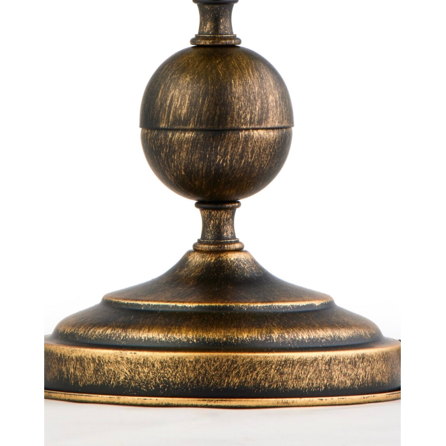 Brilagi - Lampada da tavolo MOLLERO 1xE14/11W/230V bronzo/patina