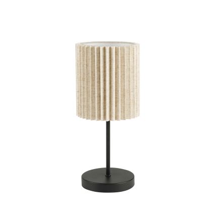 Brilagi - Lampada da tavolo NORDIC WAVE 1xE27/15W/230V lino/nero