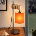 BRILAGI - Lampada da tavolo NUBILA 1xE27/40W/230V marrone/nera/arancione