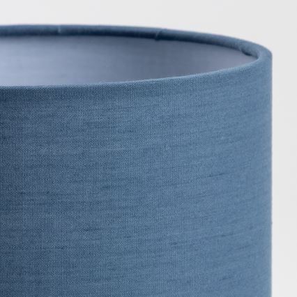 Brilagi - Lampada da tavolo NUBILA WOOD 1xE27/25W/230V quercia/blu scuro