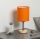 Brilagi - Lampada da tavolo NUBILA WOOD 1xE27/25W/230V rovere/nero/arancione