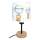 Brilagi - Lampada da tavolo per bambini BOBO WOOD 1xE27/25W/230V rovere/nero/bianco/motivo animale
