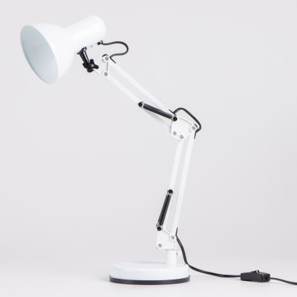 Brilagi - Lampada da tavolo ROMERO 1xE27/60W/230V bianca