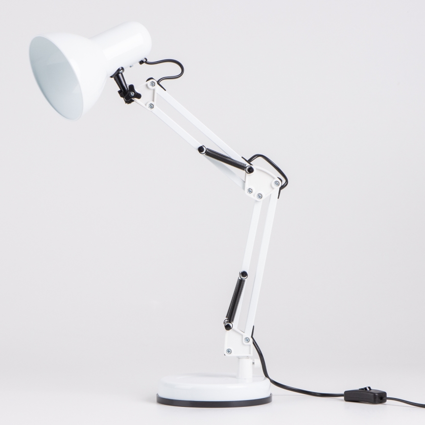 Brilagi - Lampada da tavolo ROMERO 1xE27/60W/230V bianca