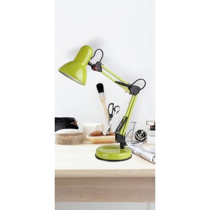 Brilagi - Lampada da tavolo ROMERO 1xE27/60W/230V verde