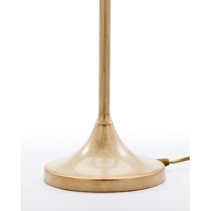 Brilagi - Lampada da tavolo SAPHIRE 1xE27/15W/230V crema/oro/patina