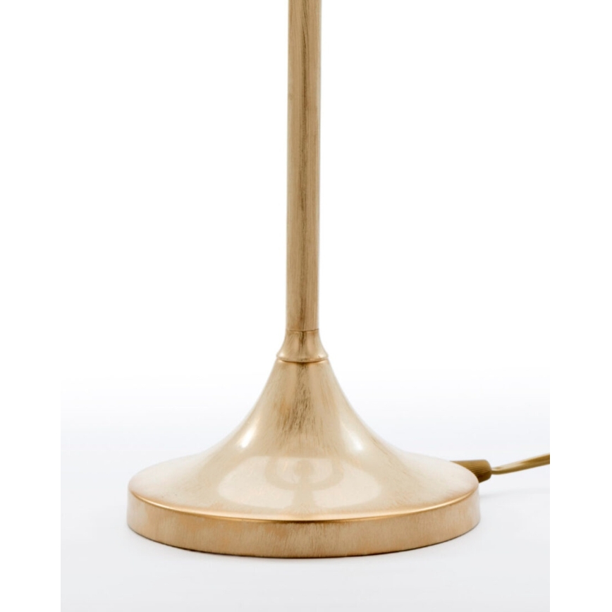 Brilagi - Lampada da tavolo SAPHIRE 1xE27/15W/230V crema/oro/patina