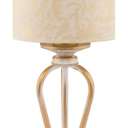 Brilagi - Lampada da tavolo SONIA 1xE27/15W/230V crema/patina
