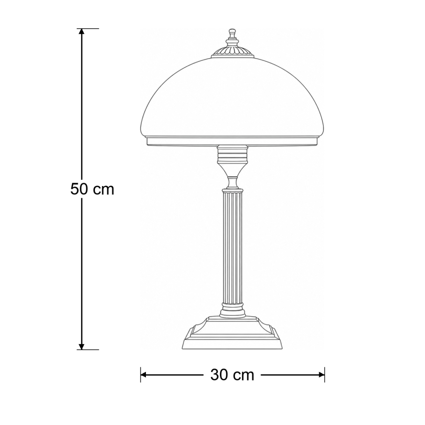 Brilagi - Lampada da tavolo TAURUS 2xE14/11W/230V bronzo