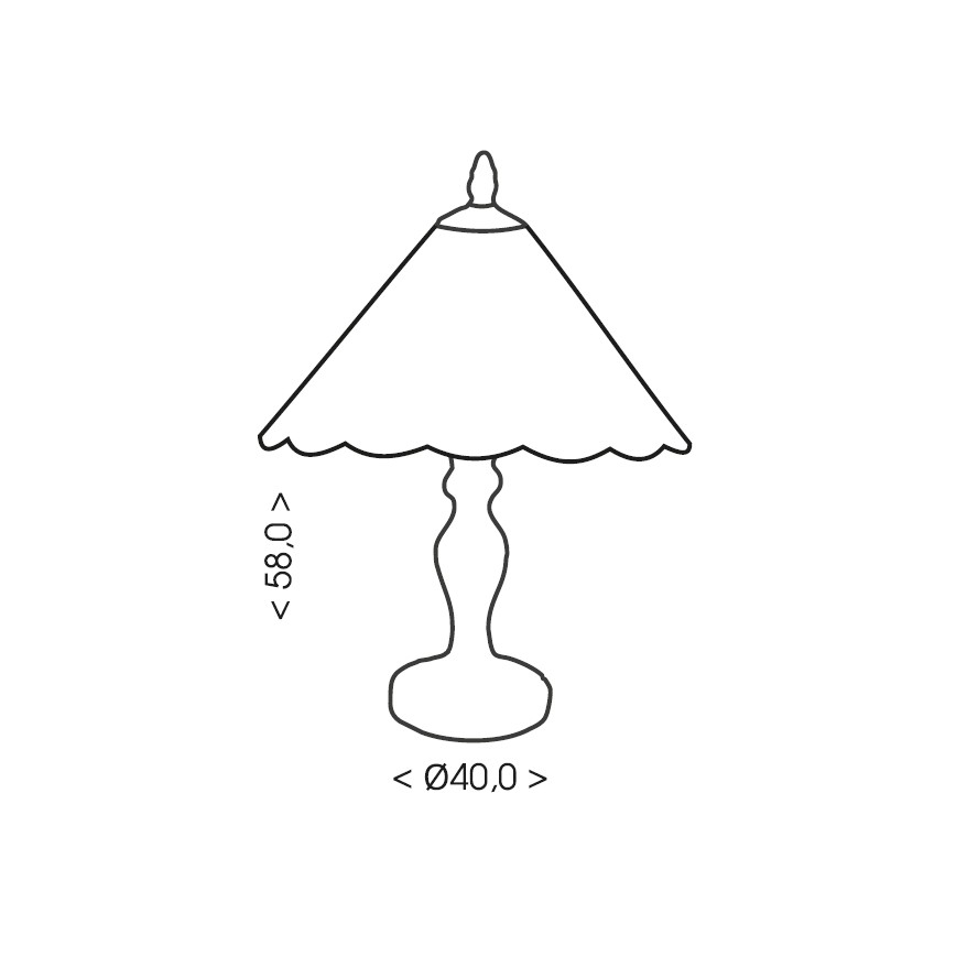 Brilagi - Lampada da tavolo Tiffany FOLIA in vetro colorato, 2xE27/60W/230V