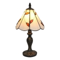 Brilagi - Lampada da tavolo Tiffany in vetro colorato FOLIA 1xE27/60W/230V