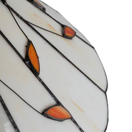 Brilagi - Lampada da tavolo Tiffany in vetro colorato FOLIA 1xE27/60W/230V