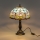Brilagi - Lampada da tavolo Tiffany in vetro colorato LORAS 1xE27/40W/230V