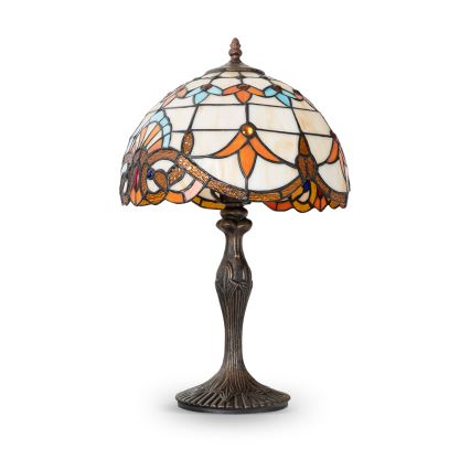 Brilagi - Lampada da tavolo Tiffany in vetro colorato MIRABELLA 1xE27/60W/230V