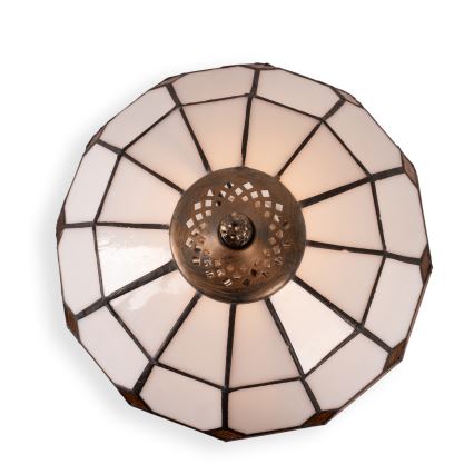 Brilagi - lampada da tavolo Tiffany in vetro colorato SIENNA 1xE27/60W/230V