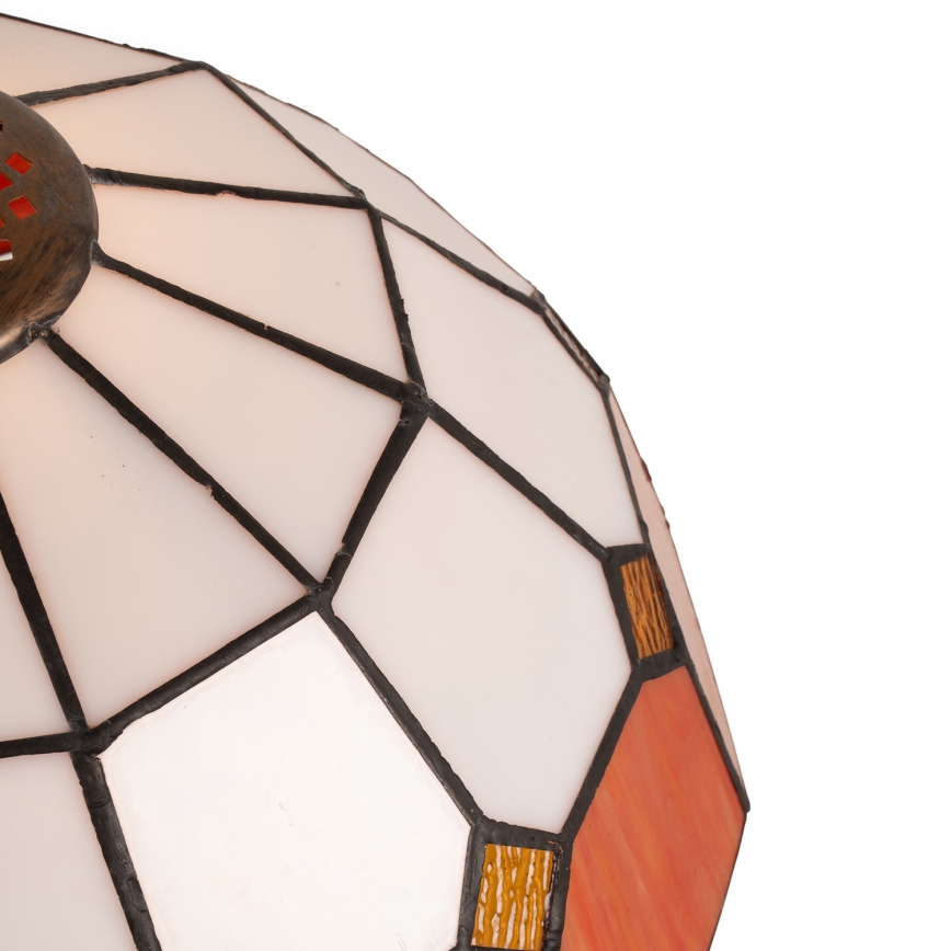 Brilagi - lampada da tavolo Tiffany in vetro colorato SIENNA 1xE27/60W/230V