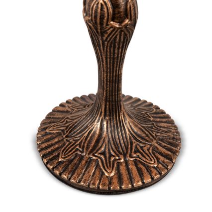 Brilagi - lampada da tavolo Tiffany in vetro colorato SIENNA 1xE27/60W/230V
