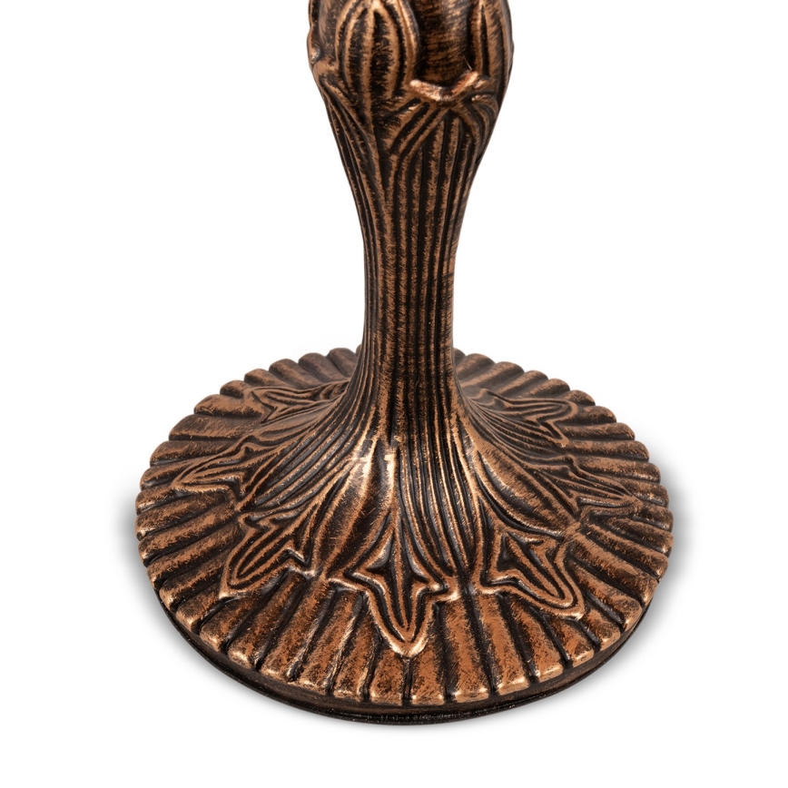 Brilagi - lampada da tavolo Tiffany in vetro colorato SIENNA 1xE27/60W/230V