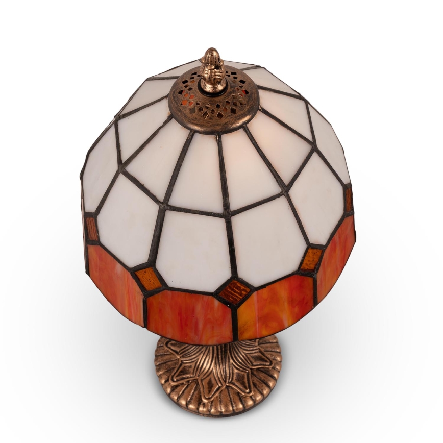 Brilagi - Lampada da tavolo Tiffany SIENNA con paralume in vetro colorato 1xE27/60W/230V