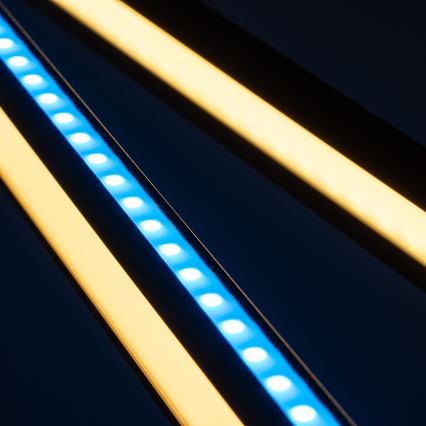 BRILAGI - Lampada da tavolo dimmerabile a sfioramento con morsetto RGBTW VARIO LED/18W/230V 3000-6500K CRI 96 nera