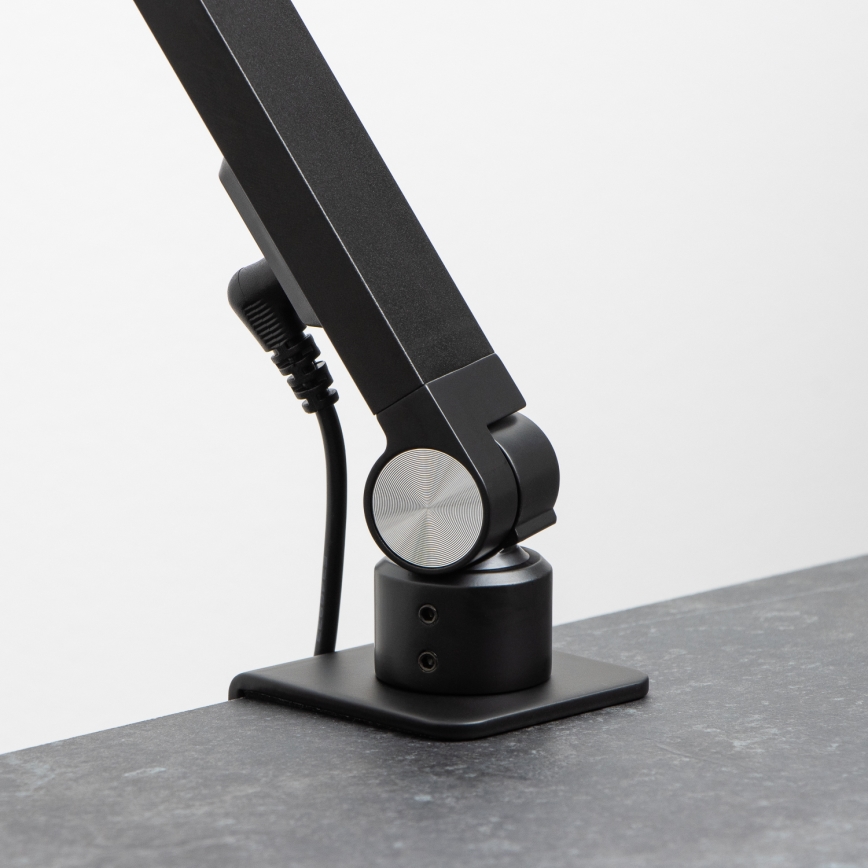 BRILAGI - Lampada da tavolo dimmerabile a sfioramento con morsetto RGBTW VARIO LED/18W/230V 3000-6500K CRI 96 nera