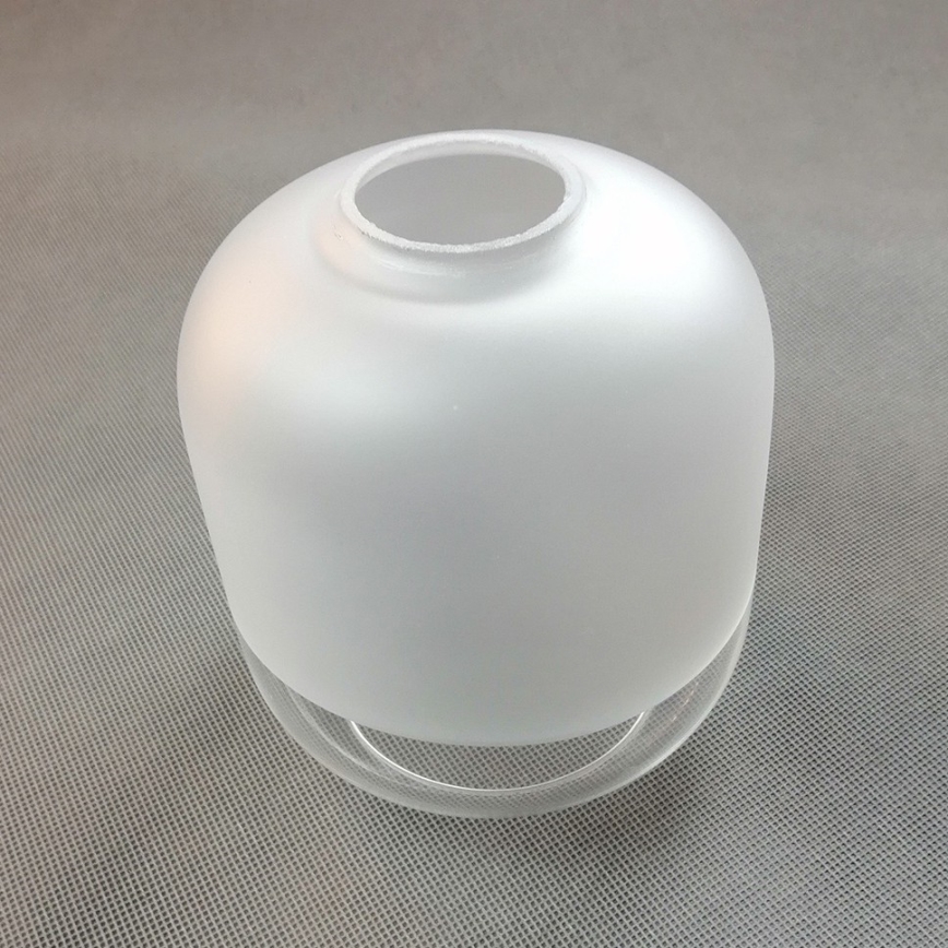 BRILAGI - Lampada da tavolo WOOD GLASS 1xE27/40W/230V marrone/nero/bianco
