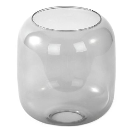 BRILAGI - Lampada da tavolo WOOD GLASS 1xE27/40W/230V marrone/nero/grigio fumé